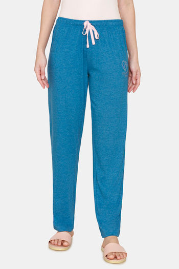 Buy Rosaline Spatial Speckle Knit Cotton Pyjama - Blue Sapphire